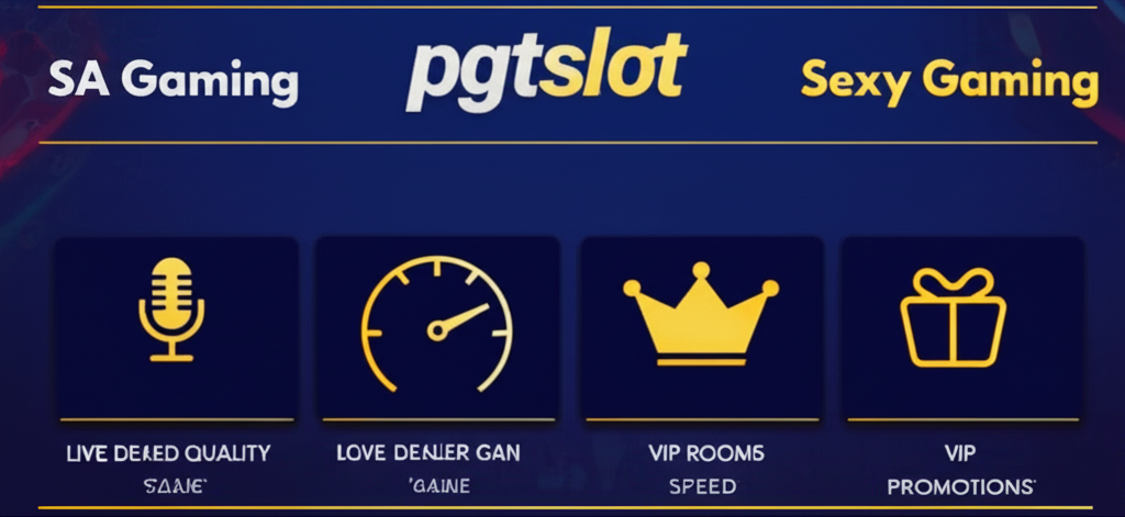ตารางเปรียบเทียบฟีเจอร์และโปรโมชั่นระหว่างค่ายบาคาร่า SA Gaming และ Sexy Gaming บนแพลตฟอร์ม pgtslot สำหรับมือใหม่