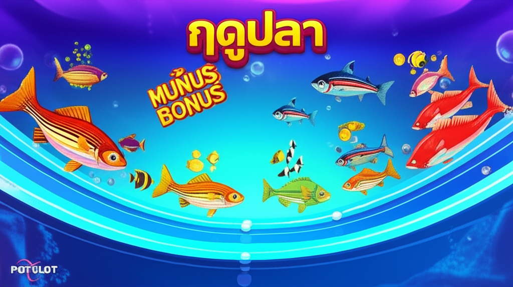 อินโฟกราฟิกแสดงฤดูปลาในเกมยิงปลาออนไลน์ พร้อมแสดงช่วงเวลาปลามากและโบนัสจาก pgtslot