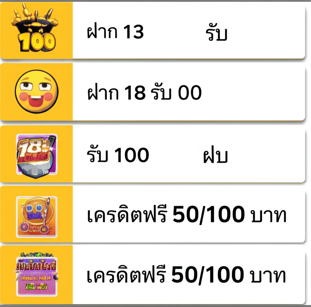 ตารางเปรียบเทียบโปรโมชั่นยอดนิยมของ pgtslot สำหรับผู้เล่นมือใหม่และมืออาชีพ