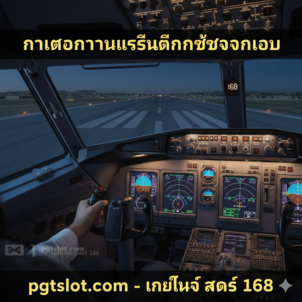 一张聚焦游戏模拟体验的教程图。画面应是第一人称驾驶舱(Cockpit View)视角,显示出微软模拟飞行(MSFS)或X-Plane的超高真实感画面。主要元素是复杂的仪表盘、前方的跑道视图(或壮丽的城市夜景),以及一只手(只露出部分)正放在模拟飞行摇杆(Yoke/Joystick)上的特写。画面应有柔和的屏幕光芒,并投射到手部,营造出沉浸式的操控感。在屏幕或仪表盘的某个数字显示器上,可以巧妙地显示“168”这个数字,加强关键词关联。
