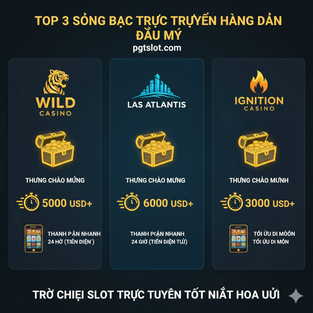 Hình ảnh làm nổi bật ưu điểm của 'High RTP Slots'. Hình ảnh chính là một biểu đồ tăng trưởng hoặc một bánh xe slot đang quay dừng lại ở mức 96%+. Một bàn tay đang hứng các đồng xu vàng đổ ra từ khe slot (ý nghĩa Return to Player). Thêm một vài tựa game slot phổ biến tại Mỹ như Divine Fortune hoặc Buffalo (dưới dạng biểu tượng nhỏ) để tăng tính xác thực. Màu xanh lá cây và vàng được sử dụng để truyền tải ý nghĩa tiền bạc, lợi nhuận và sự may mắn. Mục đích là nhấn mạnh rằng việc chọn RTP cao là một lợi thế chiến thắng.