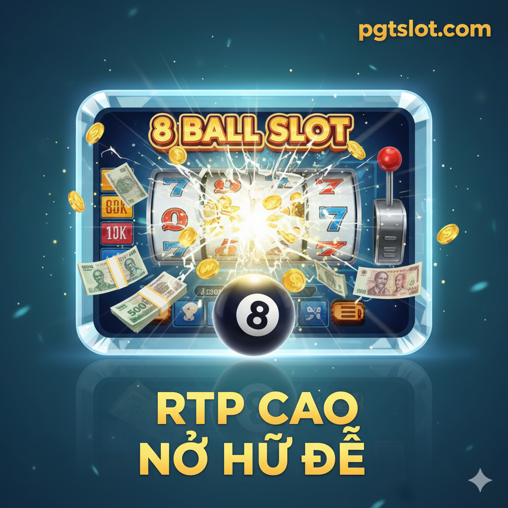 ภาพที่สื่อถึง 'ข้อได้เปรียบ' ในการเล่น '8 Ball Slot' บน 'pgtslot.com' เน้นไปที่ความน่าเชื่อถือและการ 'แตกง่าย' แสดงภาพสล็อตแมชชีนที่มีหน้าจอแตกออกพร้อมแสงสว่างจ้าและมีเงินรางวัล (แบงก์เงินไทยหรือเหรียญทอง) ทะลักออกมา มีโลโก้ 'pgtslot.com' อยู่มุมใดมุมหนึ่งอย่างมั่นคง พร้อมคำว่า 'High RTP' หรือ 'แตกง่าย' ที่เขียนด้วยฟอนต์ที่ดูทรงพลังและน่าเชื่อถือ โทนสีเน้นความโปร่งใส, มั่นคง, และร่ำรวย